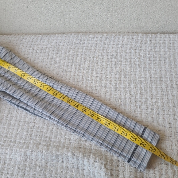 Smartwool Striped Gray Quarter-Zip Pullover Women's Size M - Picture 7 of 8